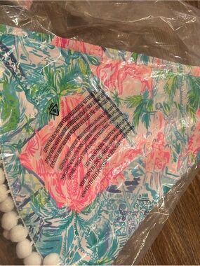 Lilly Pulitzer Christmas tree skirt nwt